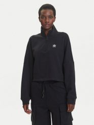 Adidas Bluza Essentials French Terry IW5726 Czarny Oversize. Czarne bluzy adidas, xl, bez wzorów, z bawełny, bez kaptura. Za 239.99 zł.
