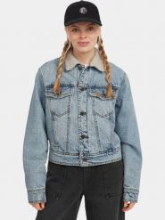 Kurtka Jeansowa Damska O'Neill O'riginals Denim. Niebieskie kurtki O'Neill, na jesień, xs, bez wzorów, z bawełny, klasyczne, bez kaptura. Za 519.20 zł.