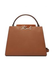 KARL LAGERFELD Torebka B1W30061 Brązowy. Brązowe torebki klasyczne KARL LAGERFELD, bez wzorów, ze skóry, bez dodatków. Za 1,499.00 zł.