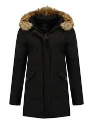 Canadian Peak Parka "Dinastipeak" w kolorze czarnym rozmiar: M. Czarne płaszcze Canadian Peak, m, bez wzorów, bez kaptura. Za 297.97 zł.