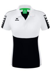Damska koszulka polo Erima Six Wings. Białe t-shirty sportowe Erima, bez wzorów, z materiału, bez ramiączek, do piłki nożnej. Za 226.50 zł.