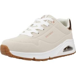 Kapcie SKECHERS UNO GEN1 Beżowy. Brązowe kapcie Skechers, bez wzorów, z syntetyku. Za 301.99 zł.