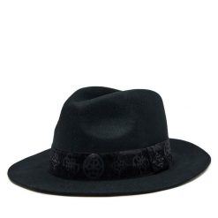 Kapelusz Guess. Czarne kapelusze Guess, z aplikacjami. Za 189.99 zł.
