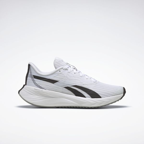 Buty do chodzenia damskie Reebok Energen Tech Plus. Białe buty do biegania Reebok, bez wzorów, z gumy, bez zapięcia, do biegania. Za 378.00 zł.