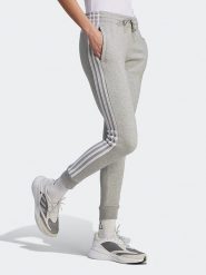 Adidas Spodnie dresowe w kolorze szarym rozmiar: L. Szare spodnie dresowe adidas, bez wzorów, z dresówki. Za 156.95 zł.