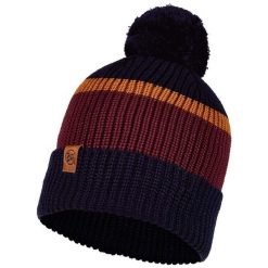 Czapka BUFF KNITTED HAT ELON. Brązowe czapki zimowe Buff, bez wzorów, sportowe. Za 108.00 zł.