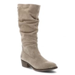 Beżowe Kozaki Rieker Modne Buty Damskie W Stylu Boho. Brązowe kozaki Rieker, na zimę, bez wzorów, boho, bez obcasa, na obcasie, bez zapięcia. Za 407.99 zł.