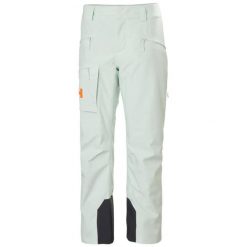 Spodnie narciarskie dla kobiet Helly Hansen Powderqueen. Zielone spodnie narciarskie Helly Hansen, bez wzorów, narciarskie. Za 1,229.00 zł.