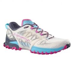 Buty do biegania damskie La Sportiva ZFRS084W04B46. Białe buty do biegania La Sportiva, bez wzorów, z materiału, bez zapięcia, do biegania. Za 885.00 zł.