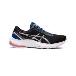 Buty do biegania damskie Asics Gel-Pulse 13 W. Czarne buty do biegania ASICS, bez wzorów, z syntetyku, bez zapięcia, do biegania. Za 439.99 zł.