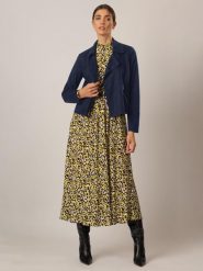 APART Kurtka przejściowa w kolorze granatowym rozmiar: 46. Niebieskie kurtki Apart, bez wzorów, bez kaptura. Za 217.99 zł.