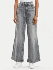 Tommy Jeans Jeansy Claire DW0DW17607 Szary Wide Leg. Szare jeansy Tommy Jeans, bez wzorów, z bawełny. Za 309.99 zł.