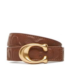 Pasek Damski Coach. Brązowe paski Coach, bez wzorów. Za 449.99 zł.