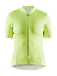 Craft Koszulka kolarska "Essence Jersey" w kolorze limonkowym rozmiar: XS. Zielone t-shirty sportowe Craft, xs, bez wzorów, z jersey, bez ramiączek, rowerowe. Za 113.63 zł.