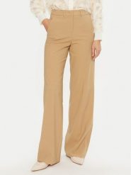 Marella Spodnie materiałowe Galoppo 2423136162 Brązowy Wide Leg. Brązowe spodnie materiałowe Marella, bez wzorów, z materiału. Za 459.99 zł.