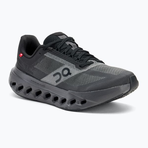 Buty do biegania damskie On Cloudsurfer Next black/eclipse. Czarne buty do biegania On, bez wzorów, z materiału, bez zapięcia, do biegania. Za 757.75 zł.
