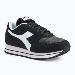 Buty damskie Diadora Skyler Platform Curly. Białe buty treningowe Diadora, bez wzorów, z gumy, bez zapięcia. Za 299.99 zł.