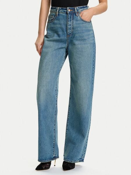Armani Exchange Jeansy XW000100 AF16091 MB002 Niebieski Relaxed Fit. Niebieskie jeansy Armani Exchange, bez wzorów, z bawełny. Za 559.99 zł.