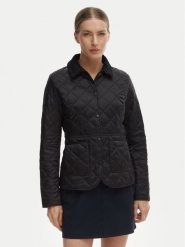 Barbour Kurtka przejściowa Deveron LQU1012BK91 Czarny Regular Fit. Czarne kurtki Barbour, bez wzorów, z syntetyku, bez kaptura. Za 749.99 zł.