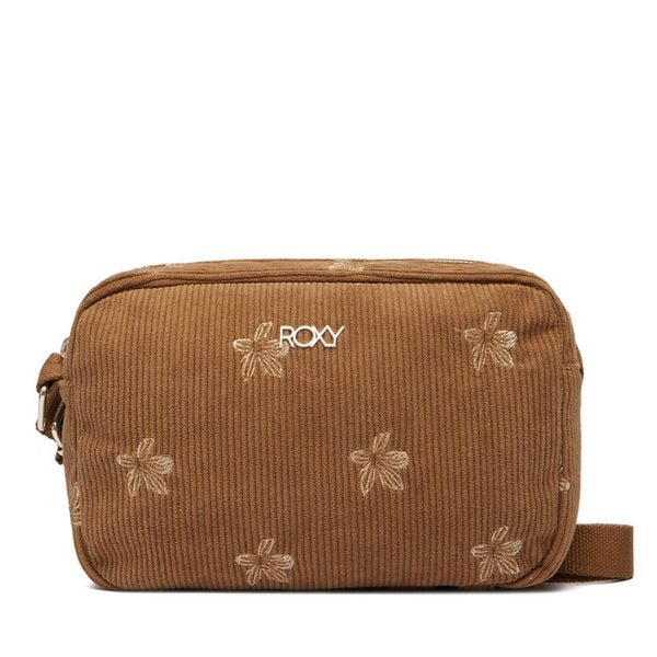 Torebka Roxy. Brązowe listonoszki Roxy, bez wzorów, bez dodatków. Za 149.99 zł.