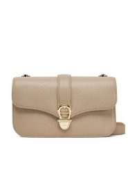 Aigner Torebka 132411 Beżowy. Brązowe listonoszki Aigner, bez wzorów, ze skóry, bez dodatków. Za 1,369.00 zł.