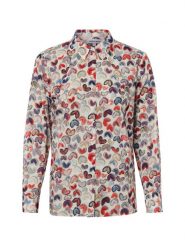 More & More Damska bluzka koszulowa Kobiety Bawełna (100%) wielokolorowy wzorzysty, 40. Bluzki More & More, bez wzorów, z bawełny, klasyczne, bez kołnierzyka, bez ramiączek. Za 379.95 zł.