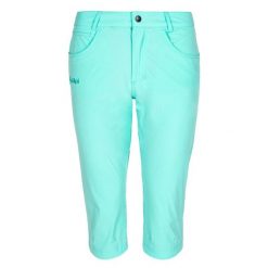 Damskie spodnie outdoorowe 3/4 Kilpi TRENTA-W. Niebieskie spodnie sportowe Kilpi, bez wzorów. Za 220.99 zł.