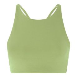Biustonosz Sportowy Damski Topanga. Czerwone biustonosze sportowe GIRLFRIEND COLLECTIVE, bez wzorów. Za 262.99 zł.