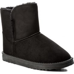 Buty JENNY FAIRY - WS1655-25 Czarny. Czarne kozaki marki Jenny Fairy, z materiału. Za 69.99 zł.