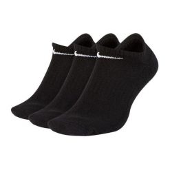 Skarpety Unisex Dla Dorosłych Na Co Dzień Bezuciskowe (zestaw 3 Sztuk). Czarne skarpetki Nike, bez wzorów. Za 86.99 zł.