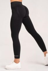 Legginsy fitness damskie Gym Glamour push up 2.0. Zielone legginsy GYM GLAMOUR, bez wzorów, z materiału, eleganckie. Za 169.99 zł.