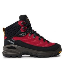 Trekkingi Grisport. Czerwone buty trekkingowe Grisport, bez zapięcia. Za 589.99 zł.