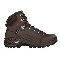 Buty trekkingowe damskie Lowa Renegade Mid Gtx. Czarne buty trekkingowe Lowa, z materiału, za kostkę, bez zapięcia. Za 847.99 zł.