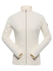 Alpine Pro Kurtka polarowa "Dozera" w kolorze kremowym rozmiar: XL. Brązowe kurtki Alpine Pro, xl, bez wzorów, z materiału, bez kaptura. Za 223.46 zł.