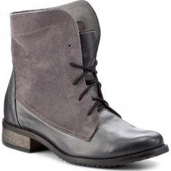 Botki SERGIO BARDI - Gaja FW127253617PL 409. Szare botki Sergio Bardi, bez wzorów, ze skóry, bez obcasa, na obcasie, bez zapięcia. W wyprzedaży za 209.00 zł.