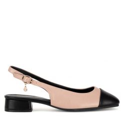 Baleriny Lasocki. Brązowe baleriny Lasocki, bez wzorów, bez obcasa, bez zapięcia. Za 169.99 zł.