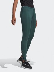 Adidas Legginsy Always Original HK5078 Zielony Tight Fit. Zielone legginsy adidas, bez wzorów, z syntetyku. Za 229.00 zł.