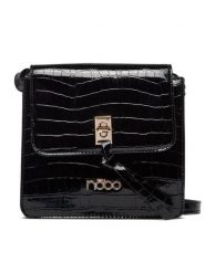 Nobo Torebka NBAG-R3111-C020 Czarny. Czarne listonoszki NOBO, bez wzorów, ze skóry, bez dodatków. Za 139.99 zł.