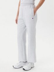 Champion Spodnie dresowe 117983 Szary Slim Fit. Szare spodnie dresowe Champion, bez wzorów, z bawełny. Za 199.99 zł.