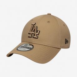 Czapka baseballówka z daszkiem New Era Los Angeles Dodgers. Czapki z daszkiem New Era, bez wzorów, z bawełny, sportowe. Za 119.99 zł.
