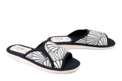 METEOR 008 Helena beżowy, kapcie damskie. Brązowe kapcie Meteor, bez wzorów. Za 40.79 zł.