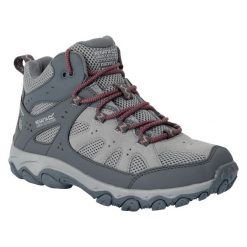 Damskie Buty Do Chodzenia Edgepoint IV Mid Cut. Czerwone buty trekkingowe Regatta, z materiału, bez zapięcia. Za 296.99 zł.