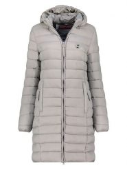 ANAPURNA Płaszcz pikowany "Akitalana" w kolorze jasnoszarym rozmiar: S. Szare płaszcze ANAPURNA, s, bez wzorów, bez kaptura. Za 173.99 zł.