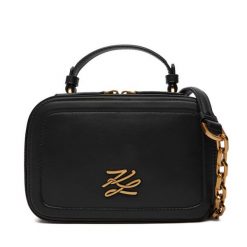 Torebka KARL LAGERFELD. Czarne torebki klasyczne KARL LAGERFELD, bez wzorów, klasyczne, bez dodatków. Za 1,299.00 zł.