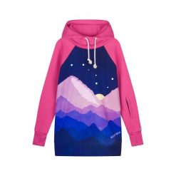 Bluza outdoorowa z kapturem damska DEEP TRIP Milky Way softshell. Czerwone bluzy DEEP TRIP, na zimę, s, bez wzorów, z softshellu, sportowe, bez ramiączek, z kapturem. Za 499.00 zł.