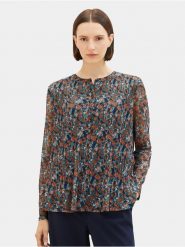 Tom Tailor Bluzka 1038729 Kolorowy Regular Fit. Bluzki Tom Tailor, xs, bez wzorów, z syntetyku, bez kołnierzyka, bez ramiączek. Za 119.99 zł.