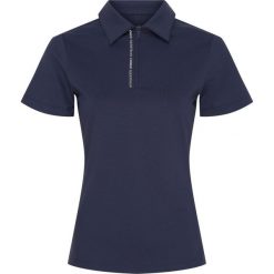 Damska koszulka jeździecka z zamkiem błyskawicznym Catago Nash. Niebieskie t-shirty sportowe CATAGO, xs, bez wzorów, z dżerseju, bez ramiączek, do jazdy konnej. Za 226.50 zł.