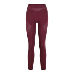 Damskie legginsy Falke Warm. Brązowe legginsy Falke, bez wzorów, z elastanu, sportowe, długie. Za 286.50 zł.