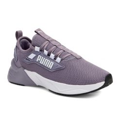 Buty do biegania PUMA Retaliate 3. Fioletowe buty do biegania Puma, bez wzorów, bez zapięcia, do biegania. Za 269.99 zł.