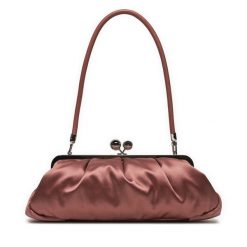 Torebka Weekend Max Mara. Czerwone kopertówki Weekend Max Mara, bez wzorów, wizytowe, bez dodatków. Za 819.99 zł.